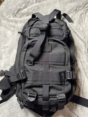Tactical Black Men’s Backpack - Rugged Utility Pack Condor